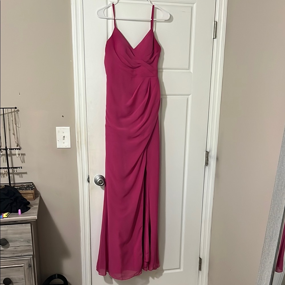 Azazie Fuchsia Bridesmaid Dress